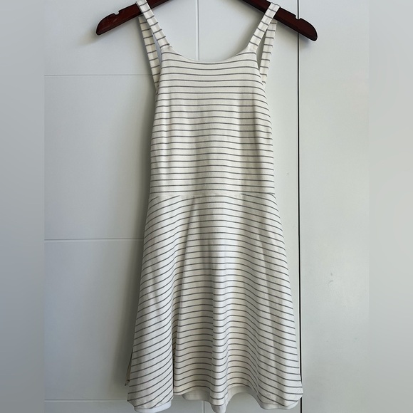 Lulus Dresses & Skirts - Lulu’s Striped White and Gray Women's Summer Dress